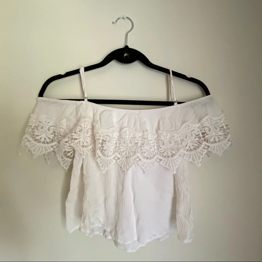 3️⃣/$1️⃣5️⃣ Lace Off the Shoulders - Picture 4 of 4